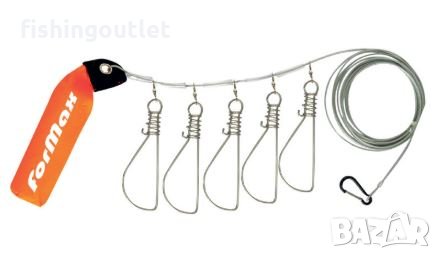  Кукан ( закачалка ) за хишници с поплавък - с 5 и с 7 куки 12 лв., снимка 1