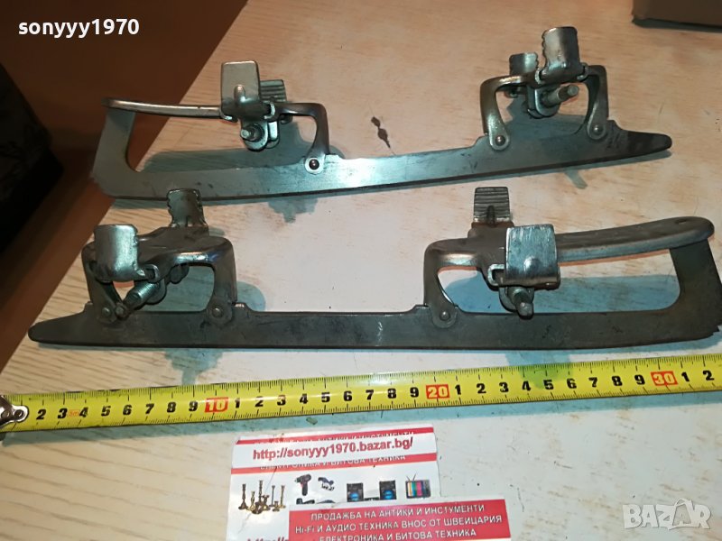 РЕТРО КЪНКИ ЗА ЛЕД ОТ ГЕРМАНИЯ 0509221948, снимка 1