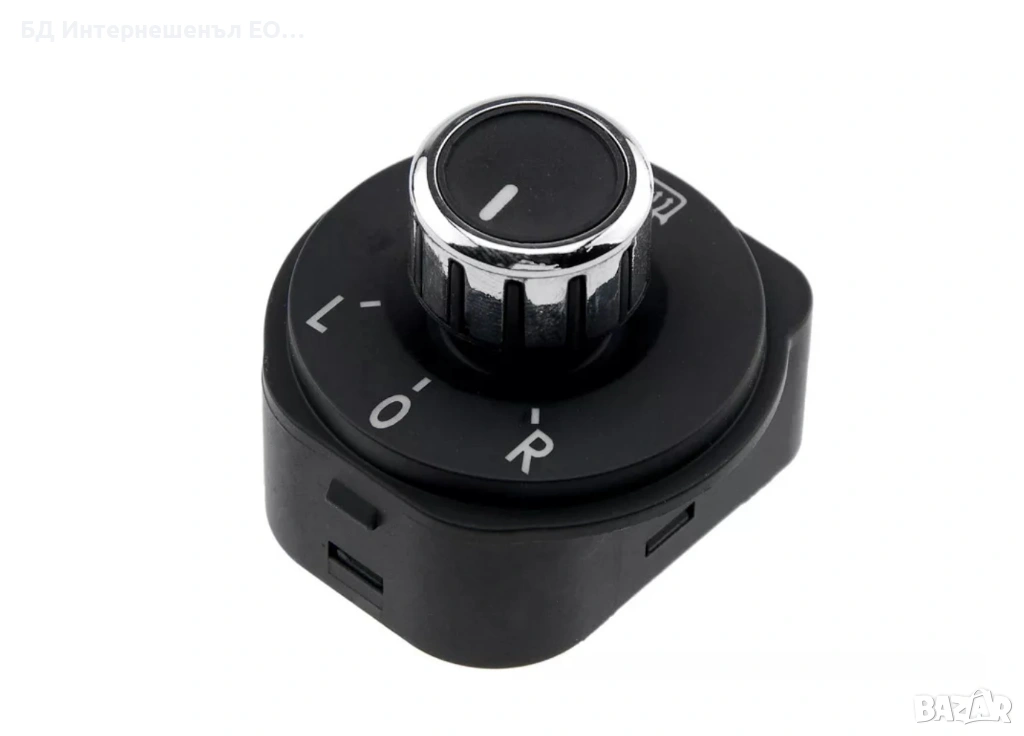 6RD959565B Ключ за огледала, VW, Polo 6R 6C, С Подгряване, Хром, 10 ПИН, снимка 1