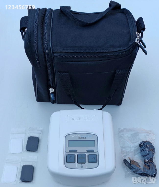 DeVilbiss SleepCube BiLevel S BiPAP апарат срещу сънна апнея, снимка 1