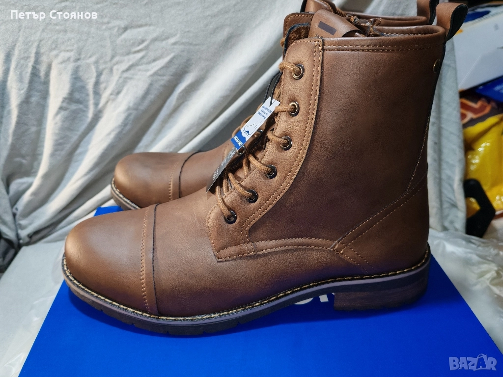 Удобни мъжки боти на марката Jack&Jones №44, снимка 1