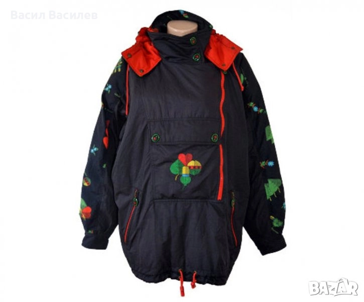 HEAD Sport Wear зимно ски яке с качулка с бродерия, снимка 1