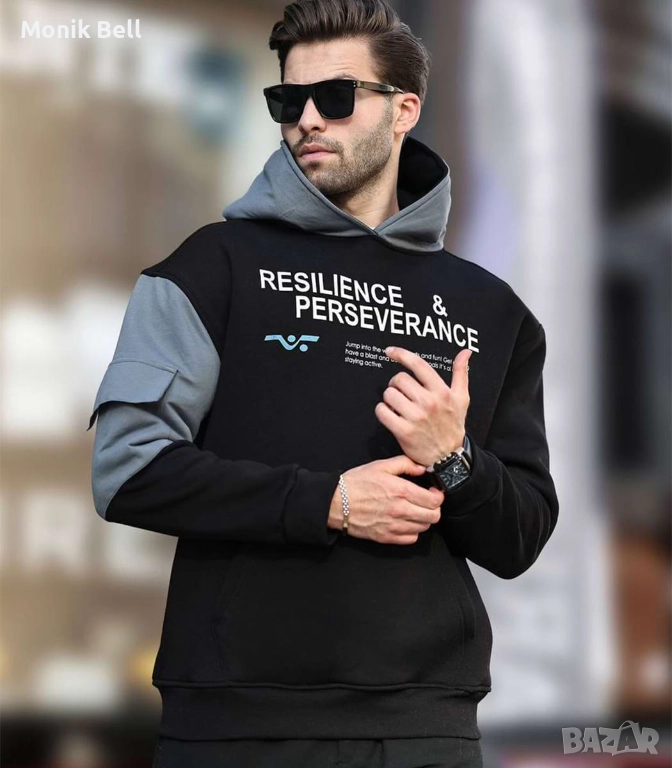 Мъжки Суитшърт - Black Hitman, снимка 1