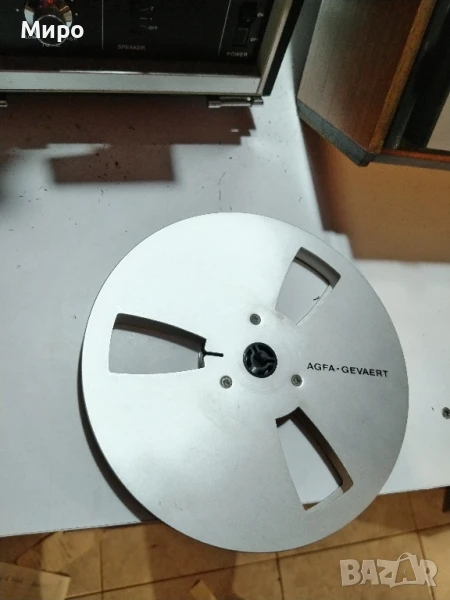 Метална ролка AGFA 18 см., снимка 1