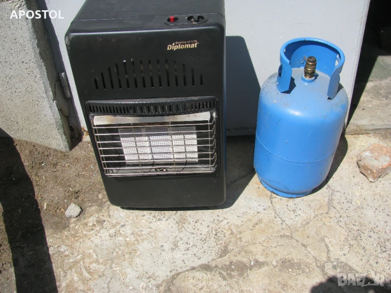 Газова печка дипломат, снимка 1