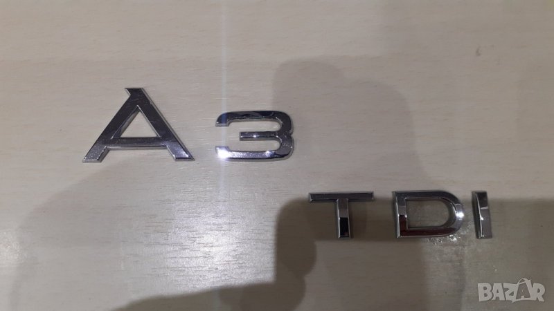 Букви и надписи  за AUDI A3, снимка 1