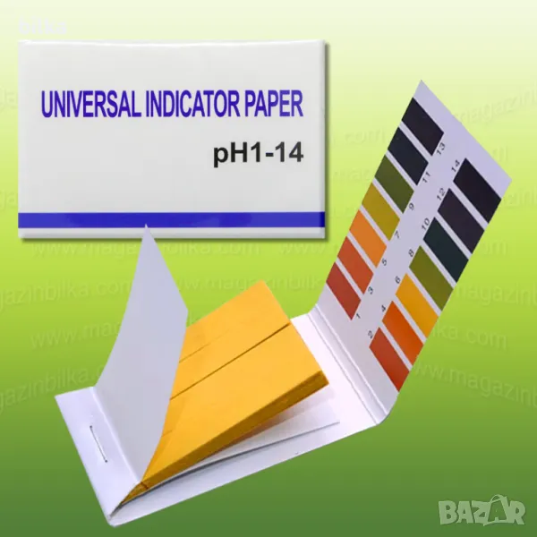 Лакмусови pH лентички за определяне на киселинност, снимка 1