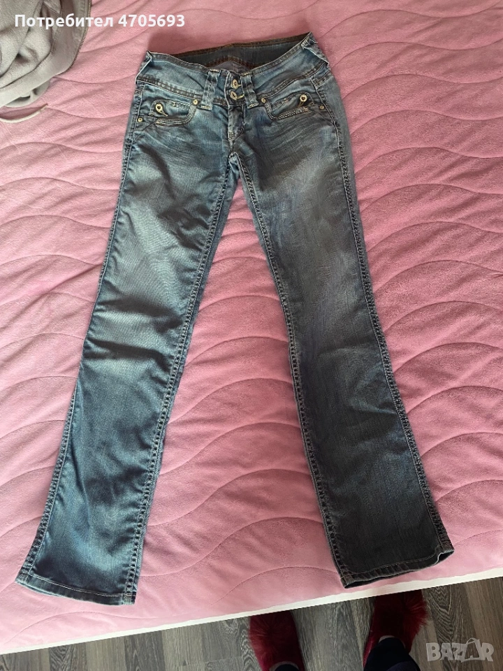 Дънки Pepe Jeans с ниска талия, снимка 1