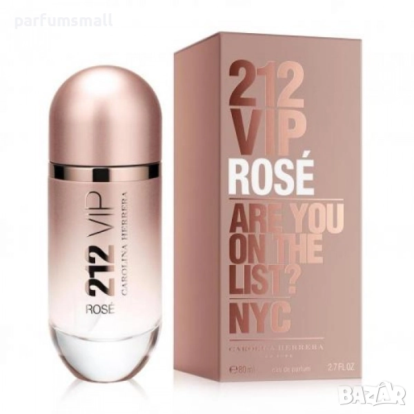 Carolina Herrera 212 VIP ROSÉ Eau de Parfum за жени 80 ml, снимка 1