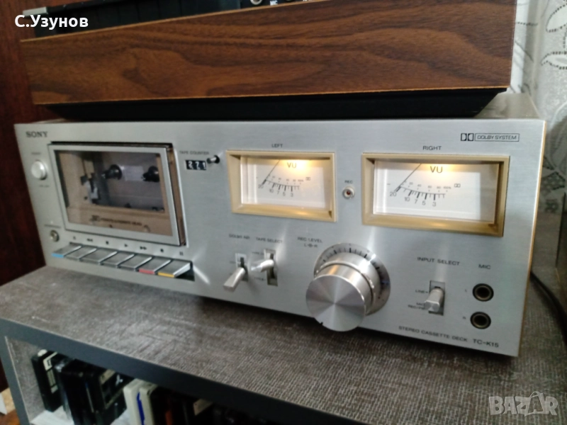Sony  TC-117, TC-K15 - дек, снимка 1