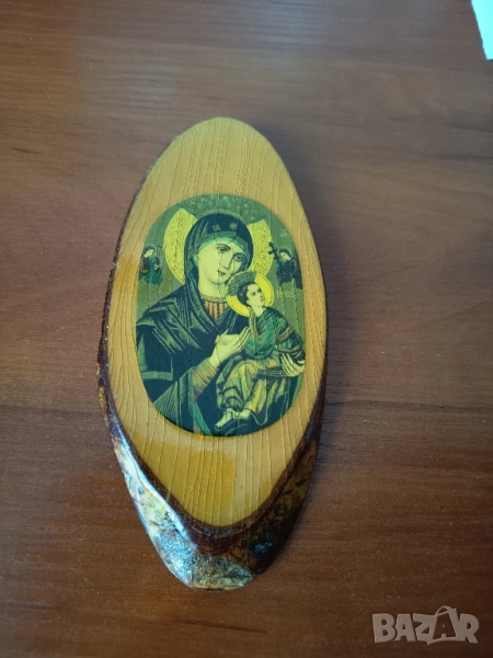 Икона на Света Богородица с Младенеца , снимка 1