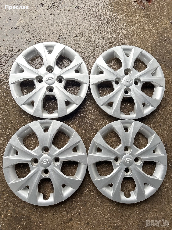 4 броя оригинални тасове за Hyundai I10 14, снимка 1