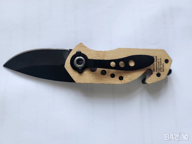 нож за закачване на колан, нов, неползван - мултифункционален, снимка 1