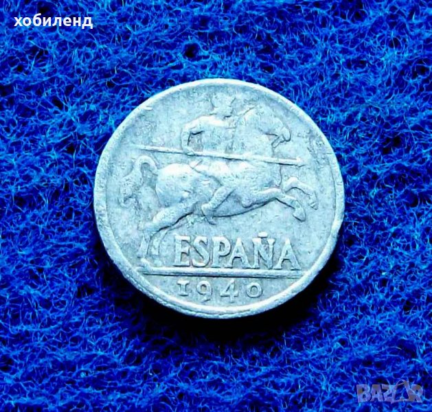 2 цента Испания 1940, снимка 1