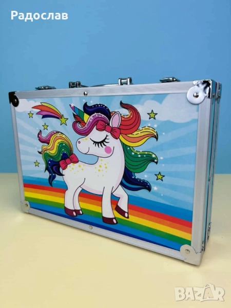 Творчески комплект за рисуване с изключително разнообразие от цветове., снимка 1