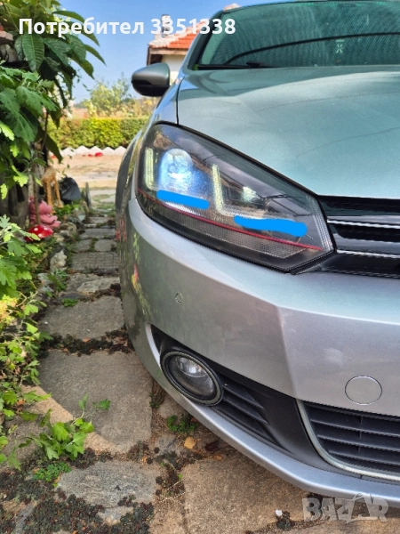 Лед фарове OSRAM голф 6 2009 до 2014г Кърджали , снимка 1