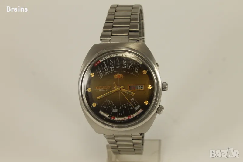 1980's Японски Ръчен Часовник ORIENT Вечен Календар, снимка 1