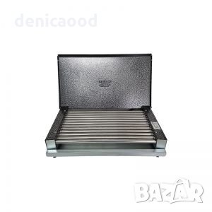 Електрическа скара Rubino ес-1.6к- 1600w с капак, снимка 1