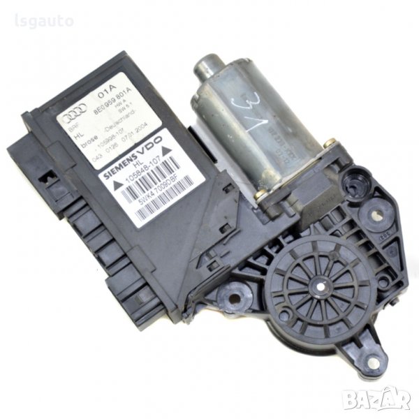 Мотор заден ляв стъклоповдигач Audi A4 (B6) 2000-2004 A210721N-188, снимка 1