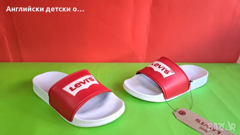 Английски детски джапанки -Levis, снимка 1