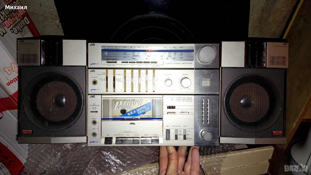 Аудио система JVC PC-R11W, снимка 1