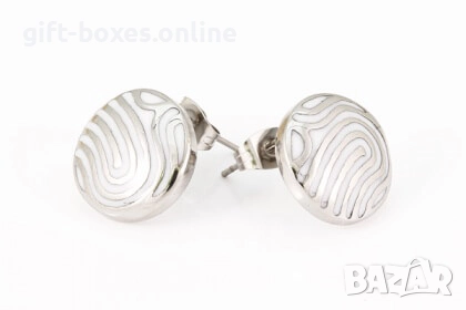 Силни стоманени обеци, снимка 1