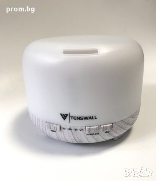 овлажнител, ароматизатор, LED арома дифузер с дистанционно управление 500 ml, снимка 1