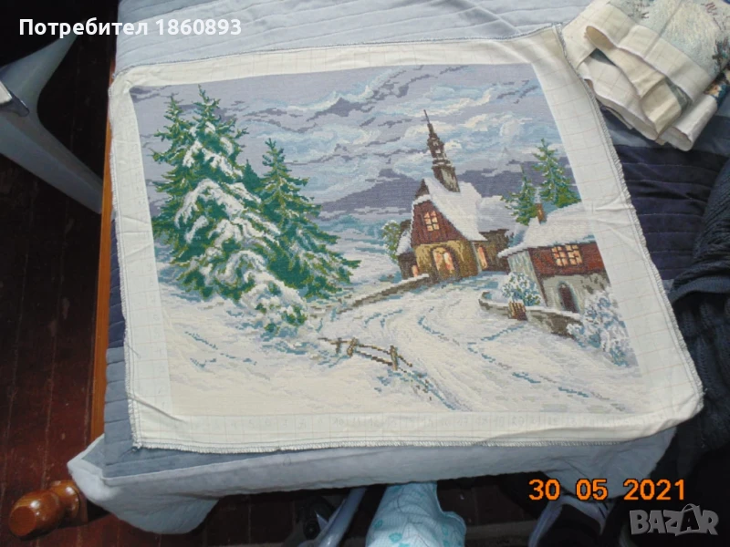 Гоблен Зимен параклис (Параклиса) , снимка 1