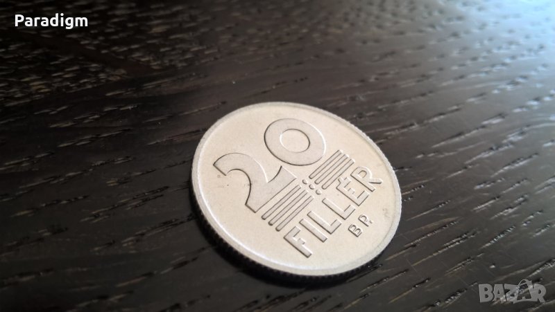 Монета - Унгария - 20 филера | 1986г., снимка 1