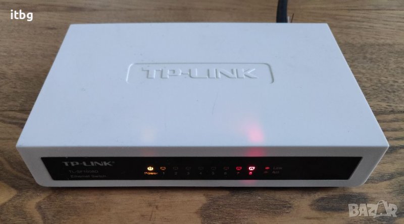 Продавам суич TP-Link SF1008 POE, снимка 1
