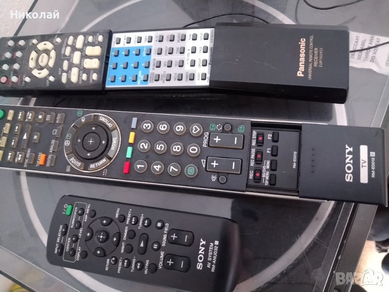 Дистанционни управления Sony и Panasonic, снимка 1