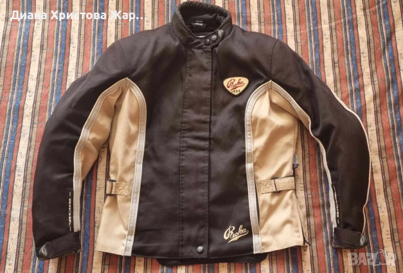 Дамско текстилно мото яке, снимка 1