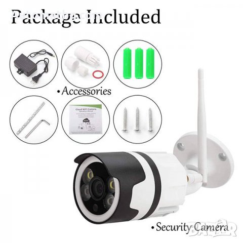 Wifi / IP Смарт камера за Външна употреба Automat, 5MP - IP 66, Full Hd, снимка 2 - IP камери - 29883828