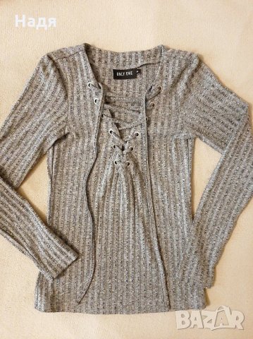 Дамска блуза Only One, снимка 1 - Блузи с дълъг ръкав и пуловери - 30367875