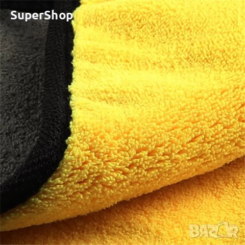 Голяма Супер Попиваща Микрофибърна кърпа за миене на автомобил 40х40см кола миене автомивка, снимка 4 - Аксесоари и консумативи - 38710644