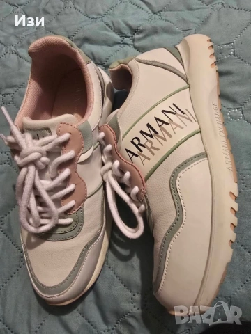 Дамски маратонки Armani Exchange, снимка 8 - Маратонки - 54360296