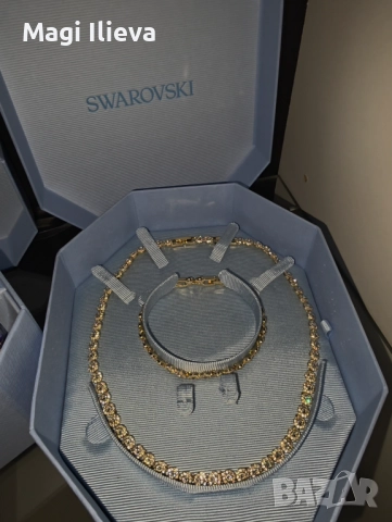 SWAROVSKI Una Angelic Set 500лв, снимка 2 - Бижутерийни комплекти - 52328665