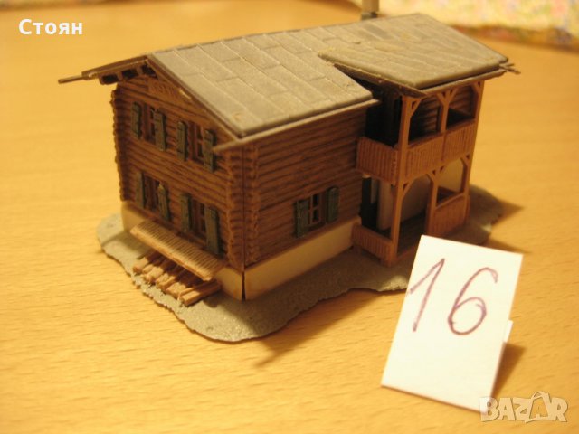 Сгради за Макет в Мащаб Z, 1:220,  употребявани № 040820 - C, снимка 7 - Колекции - 29683419