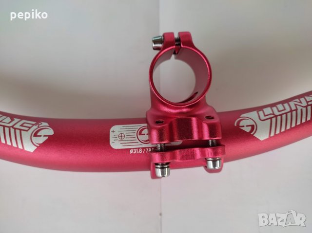 Продавам колела внос от Германия  алуминиево кормило HANDLEBAR RED 780 MM., снимка 5 - Части за велосипеди - 33923177