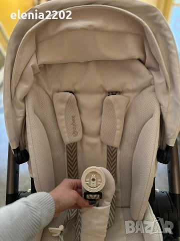Cybex Balios S Lux, Seashell Beige, снимка 14 - Детски колички - 53931241