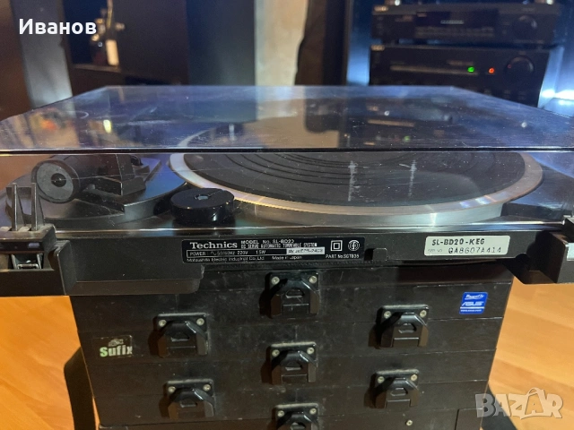 Грамофон Technics SL-BD20, снимка 2 - Грамофони - 53927626