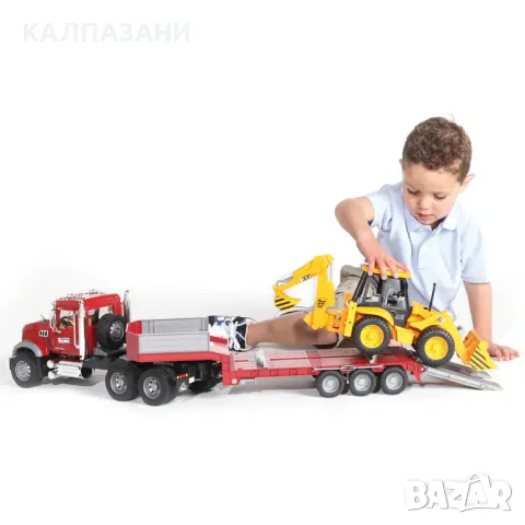 BRUDER Самосвал MACK 02813, снимка 6 - Коли, камиони, мотори, писти - 49125679