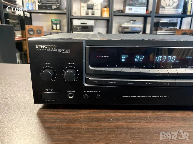 Kачествен ресивър Kenwood, снимка 2 - Ресийвъри, усилватели, смесителни пултове - 56361784