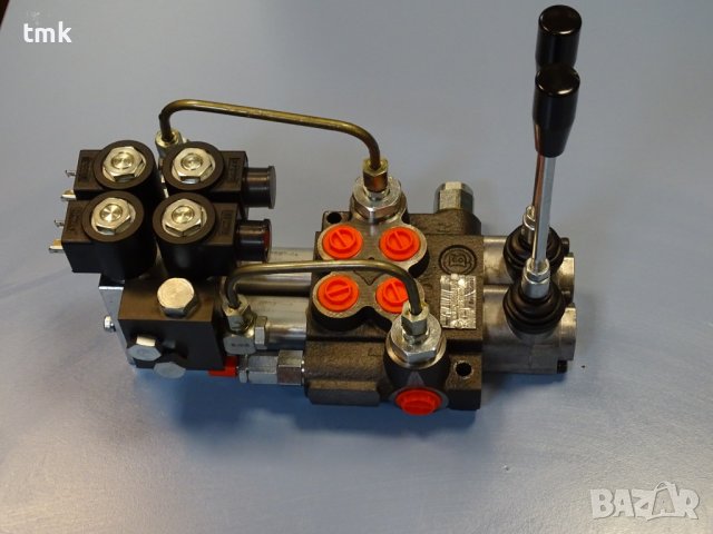 Хидравличен разпределител комбиниран "Бъдещност" 02Z50/VRP/2X/VRE 24VDC, 50L, 2 секции, снимка 5 - Резервни части за машини - 42889285
