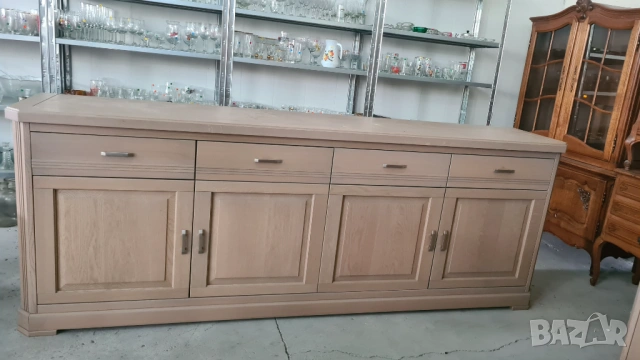 Модерен Широк Бюфет (Скрин) – Стил и Максимално Пространство, снимка 3 - Шкафове - 54203492