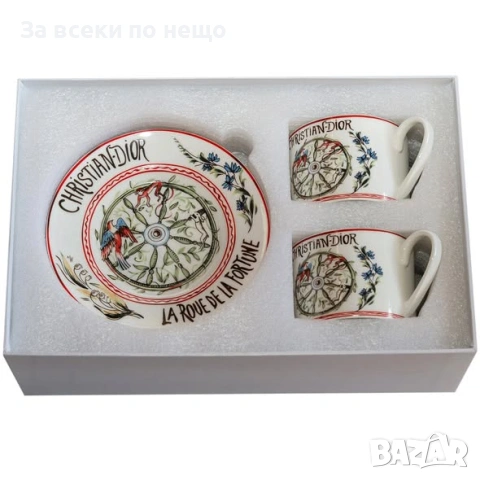 Комплект две чаши с чинийки за топли напитки Код P2285