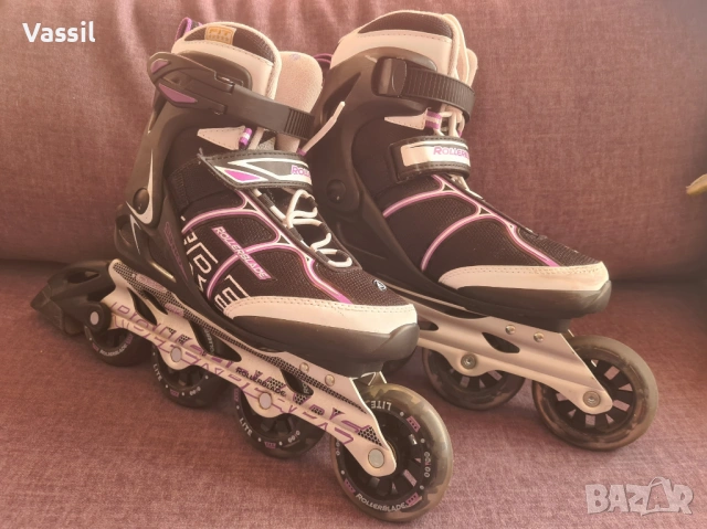 №38 Rollerblade sirio82 SG5 дамски ролери отлични!, снимка 5 - Ролери, кънки - 54238566
