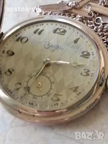 ZENTRA - ДЖОБЕН ЧАСОВНИК РАБОТЕЩ , снимка 13 - Антикварни и старинни предмети - 54335091