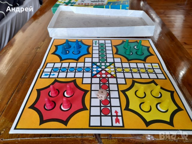 Стара детска игра Не се сърди човече и Дама #2, снимка 5 - Други ценни предмети - 35271498