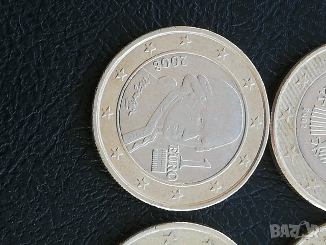 6 монети от 1 евро различни, снимка 5 - Нумизматика и бонистика - 50436123
